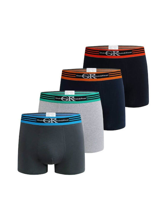 Uomo Men's Boxers Colorful 4Pack