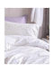 Rythmos Kids Duvet Set Single with Pillowcase Blaze White 160x240cm