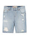 Șort/Salopetă Copii Denim Core Albastru deschis