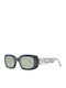Pepe Jeans Women's Sunglasses with Black Plastic Frame and Green Lens PJ7410-075