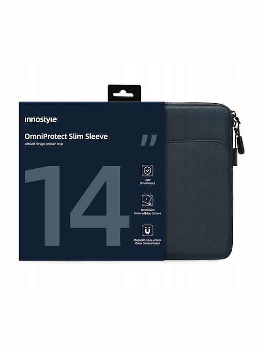 Innostyle Αδιάβροχη Θήκη για Laptop 14" σε Μπλε χρώμα S112MNB-14