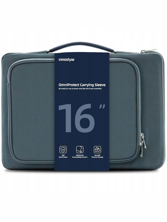 Innostyle Wasserdicht Tasche Fall für Laptop 16" in Gray Farbe S114GY-16