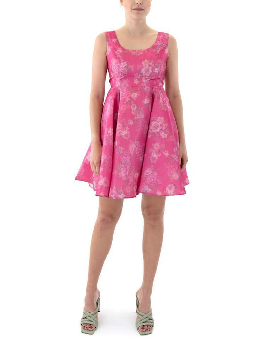 Jagged n Beau Mini Kleid Rosa