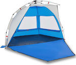 vidaXL Beach Tent 2 People Blue 135x105cm