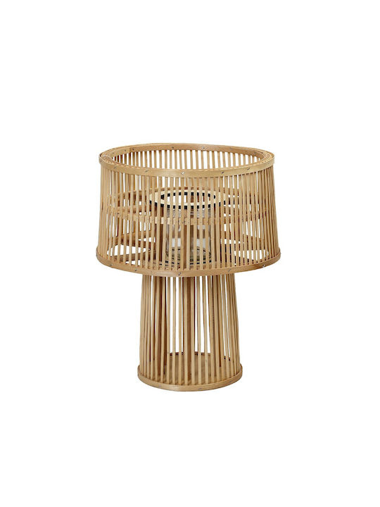 Espiel Tabletop Bamboo Lantern Beige 32cm