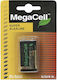Megacell Alkaline Battery 9V 1pcs