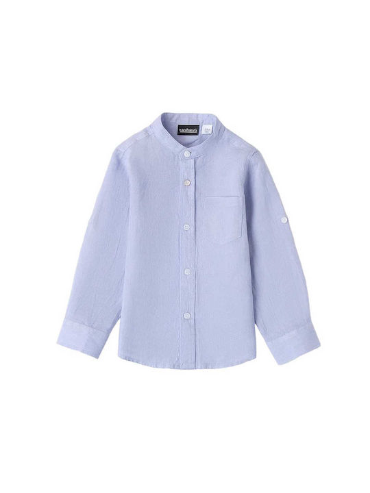 Sarabanda Kids Linen Shirt Light Blue