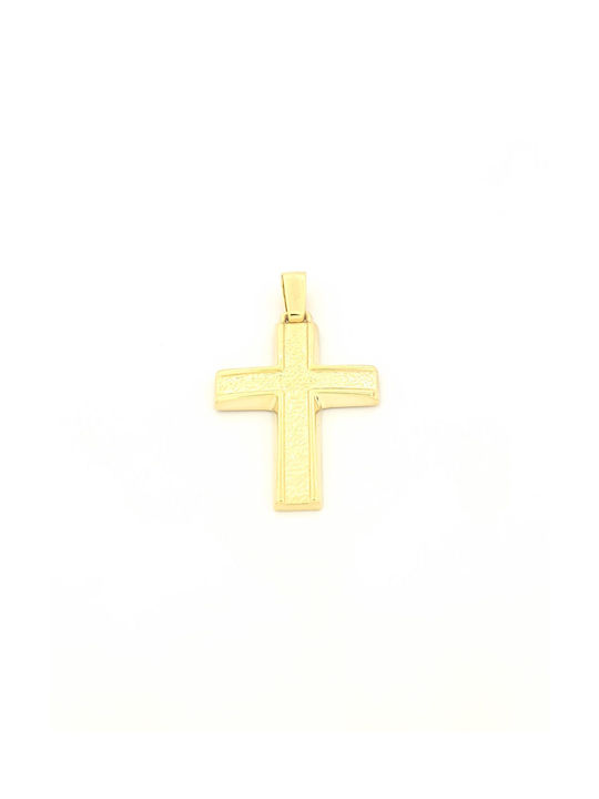 Filva Oro Men's Gold Cross 14K with Chain