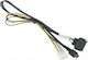 Supermicro Cable Sff-8611 Sff-8639 + Molex 0.55m Cbl-sast-0956