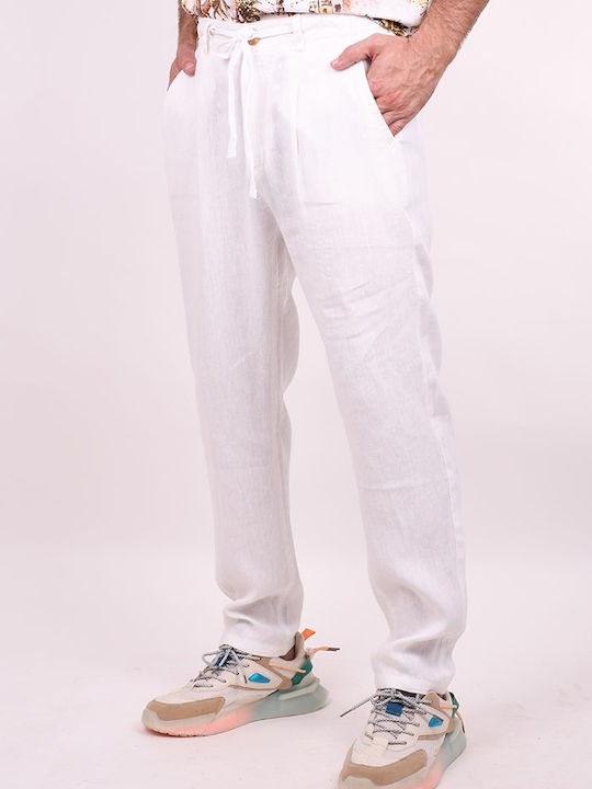 Wilfed Trousers White