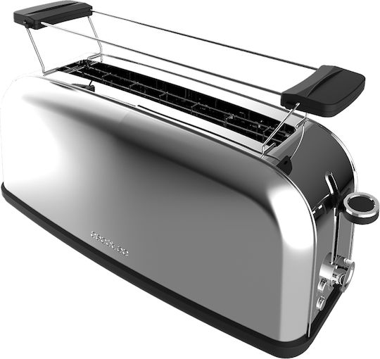 Cecotec Retro Φρυγανιέρα 2 Θέσεων 850W Inox