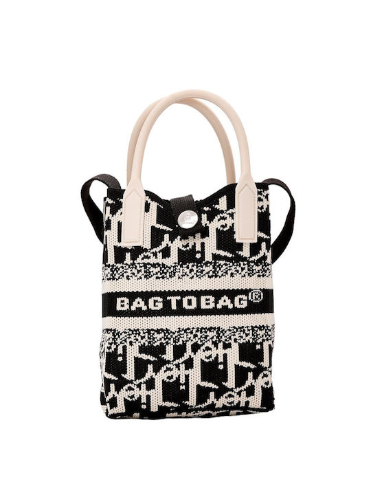 Bag to Bag Χιαστί Herrentasche Schulter / Crossbody Schwarz