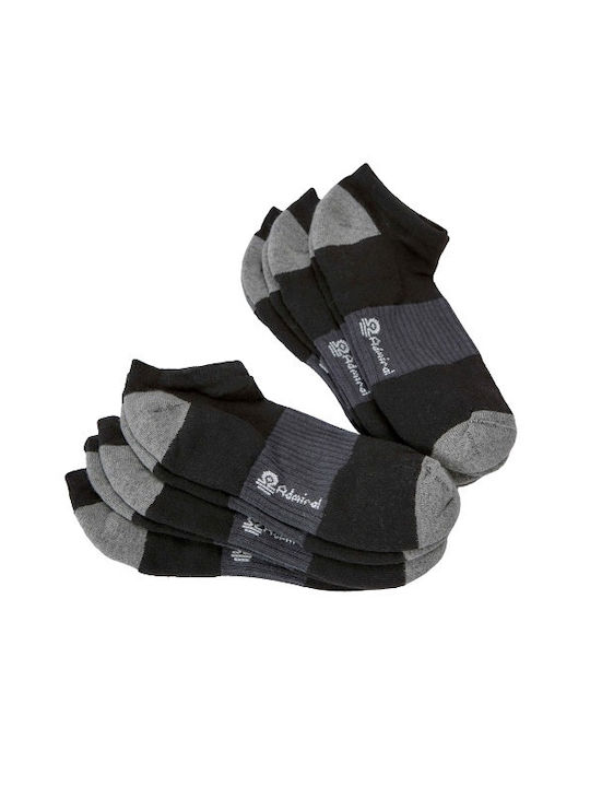 Admiral Sportsocken Schwarze 6 Paare