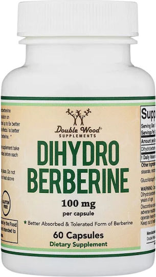 Double Wood Dihydro Berberine 100mg 60 Mützen