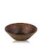 Espiel Hybrid Salad Bowl CHESTNUT 40x40x9cm