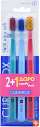 Curaprox CS 5460 Family Pack Zahnbürste Ultrawe...