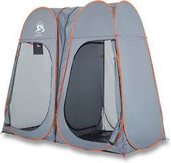 vidaXL Automatic Camping Tent Toilet Gray 3 Seasons