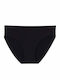Damen Slip Nahtlos Schwarz
