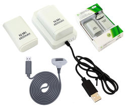 Aptel Kx7b Ladestation für Xbox 360 Controller-Akkus Aptel Kx7b Ladestation für Xbox 360 Controller-Akkus