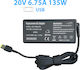 Τροφοδοτικό Laptop Lenovo Ideapad Y40-70 Y50 Y50-70 Y50-70am-ifi Y70-70 20v 6.75a 135w Dc Size Usb Adlx135sdc3a