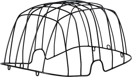 Basil Basil Buddy Space Frame Haustierkorb Abdeckung Riemenbefestigung Schwarz Neu