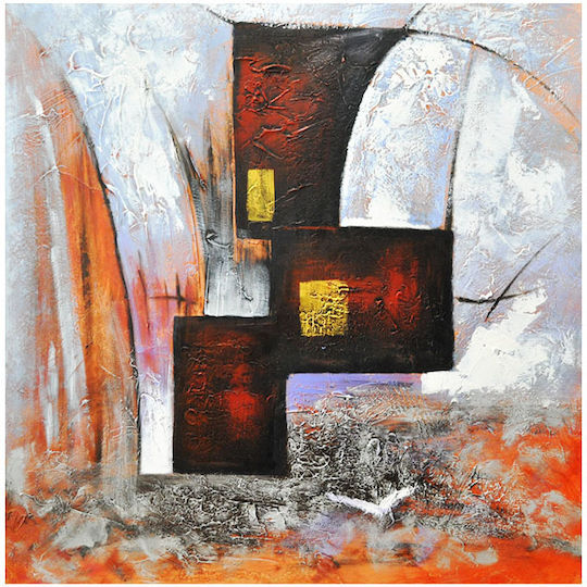 Sinialo Gemälde auf Leinwand 60x60cm