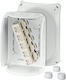 Hensel Surface Mounted Electrical Box Branching Watertight IP66 in Gray Color
