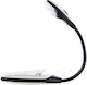 LED Book Light with Clip Black
