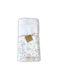 Tiny Toes Set of baby towels 2pcs Botanical Breeze White