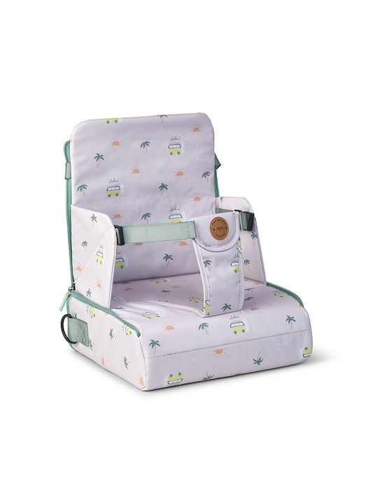 Saro Portable Fabric Booster Seat for Table