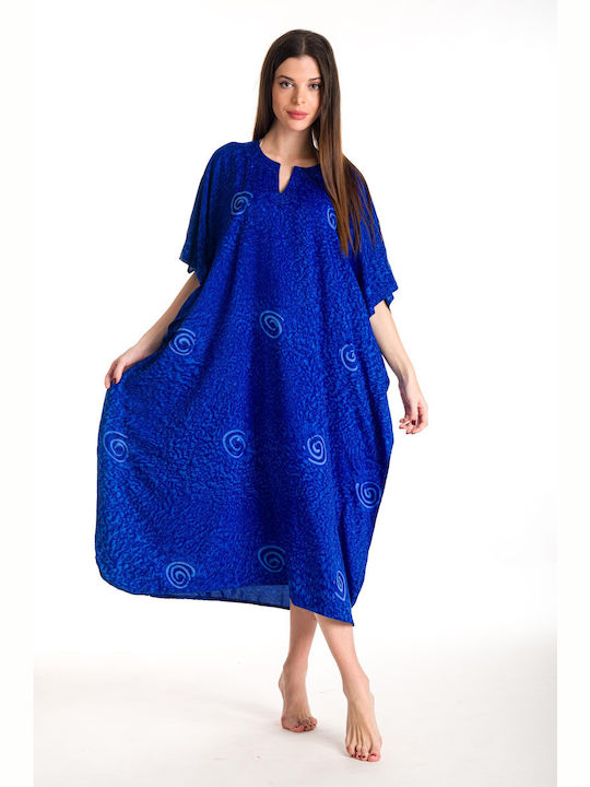 Rima Beachwear Women's Caftan Beachwear Blue