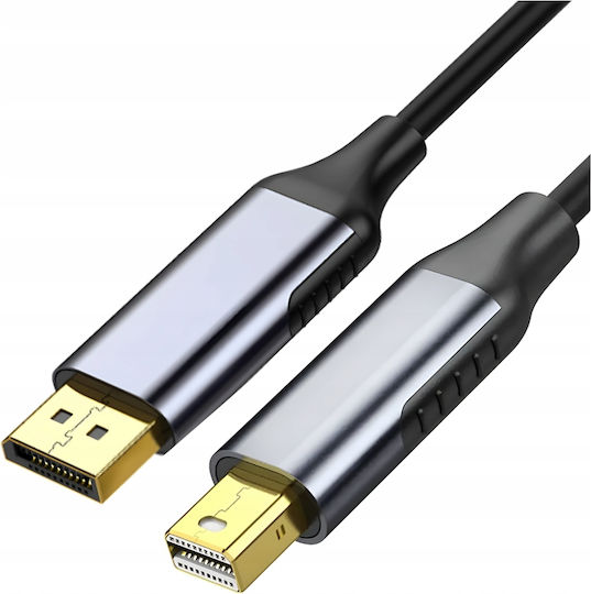 CO2-0018 Cablu DisplayPort DisplayPort Mini DisplayPort 2m Gri