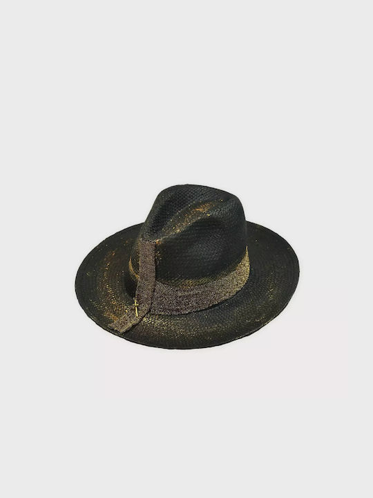 Wicker Women's Hat Black