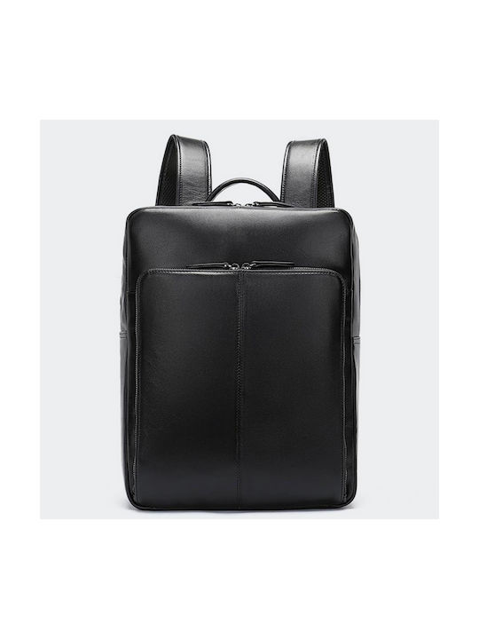 Reidel Leather Backpack Black 11lt