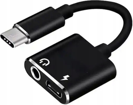 CO2-0068 Μετατροπέας USB-C male σε 3.5mm / USB-C female