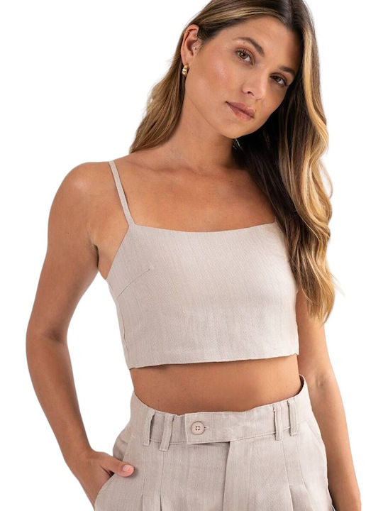 Solana Γυναικεία Μπλούζα Beige