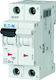 Eaton Автоматичен Прекъсвач 4Спецификация Двуполюсен AC 106030