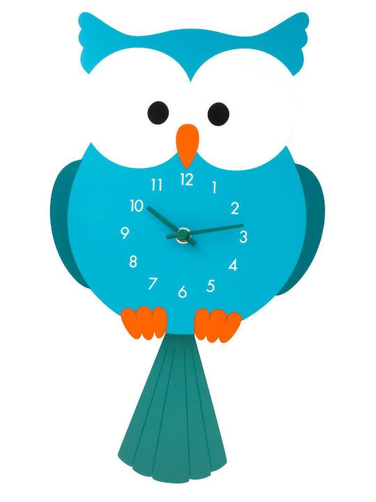 Pylones Kids Wooden Wall Clock