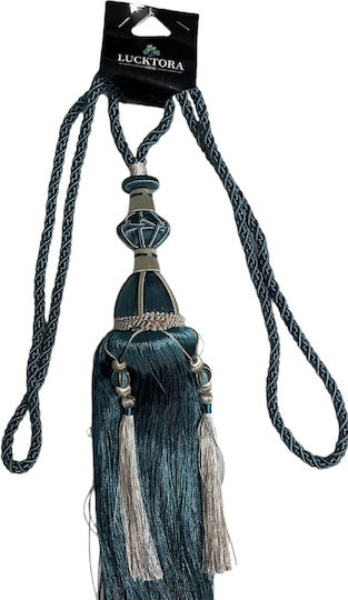 My Home Luxury Tie-Back made of Metal Blue 1pcs