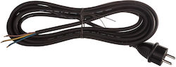 Emos Cablu De Alimentare Cu Diametru 3x1mm² Negru 5m S03150