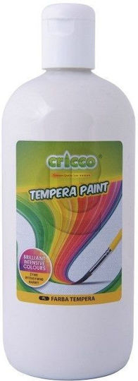 Cricco Τέμπερα Ζωγραφικής White 500ml