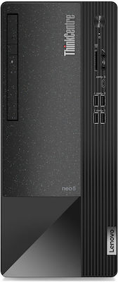 Lenovo ThinkCentre neo 50t Gen 4 Настолен компютър ( Ядро i5-13400/16ГБ DDR4/512ГБ SSD/W11 Pro)