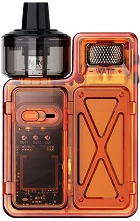 Uwell Crown M Orange Pod Kit 2ml με Ενσωματωμένη Μπαταρία