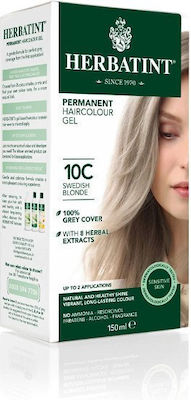 Herbatint Permanent Hair Dye no Ammonia 10c Švédská Blond