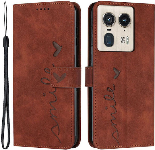 Smile Wallet Καφέ (Motorola Edge 50 Ultra 5G)