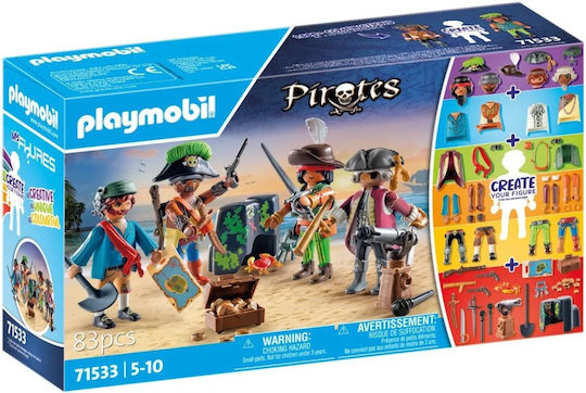 Playmobil Pirates My Figures: Pirates for 5-10 years old