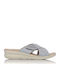 Women's Flat Sandals Anatomic in Gray Color