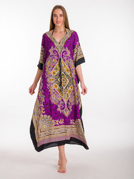 Rima Beachwear Women's Caftan Beachwear purple