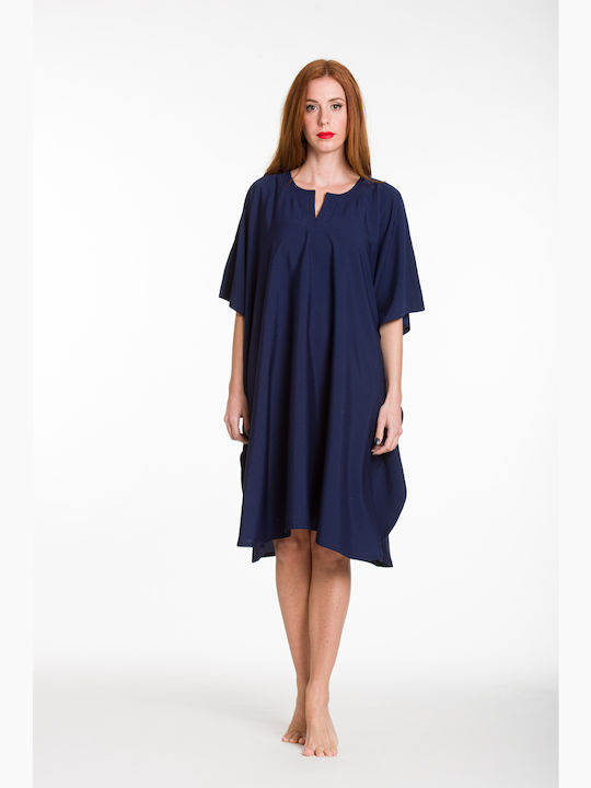 Rima Beachwear Women's Caftan Beachwear Navy Blue