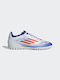 Adidas F50 Club TF Scăzut Pantofi de Fotbal cu clești mulați Cloud White / Solar Red / Lucid Blue